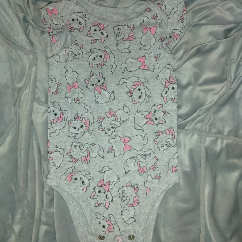 2 onesies detroit tigers and disney 18m.                     B27